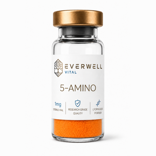 5-Amino-1MQ is a selective small-molecule inhibitor of Nicotinamide N-Methyltransferase (NNMT) that is studied in metabolic and cellular research. It is commonly used to investigate pathways associated with fat metabolism, mitochondrial activity, NAD+ regulation, and energy expenditure.