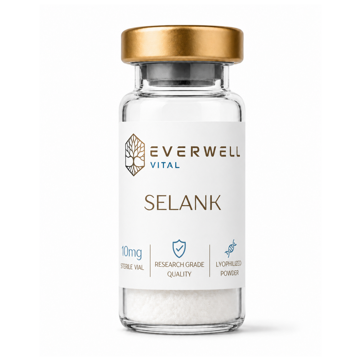 Selank is a synthetic heptapeptide analogue of the naturally occurring immunomodulatory peptide tuftsin. 